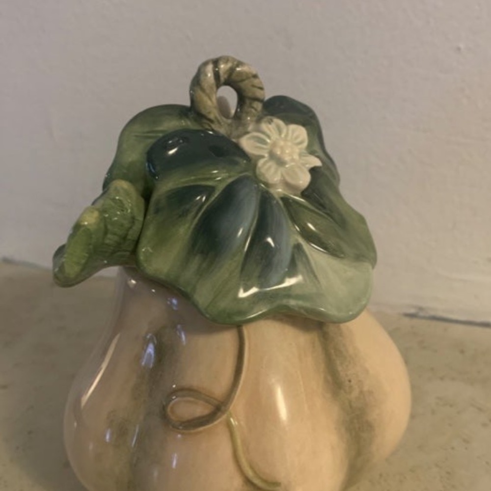 Fitz and Floyd Harvest Condiment Jar